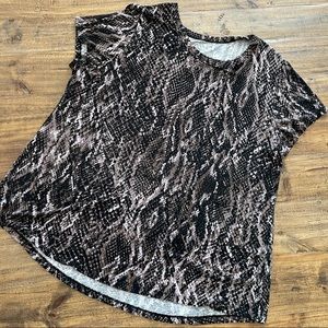 Maurices Snake Print 24/7 Tee